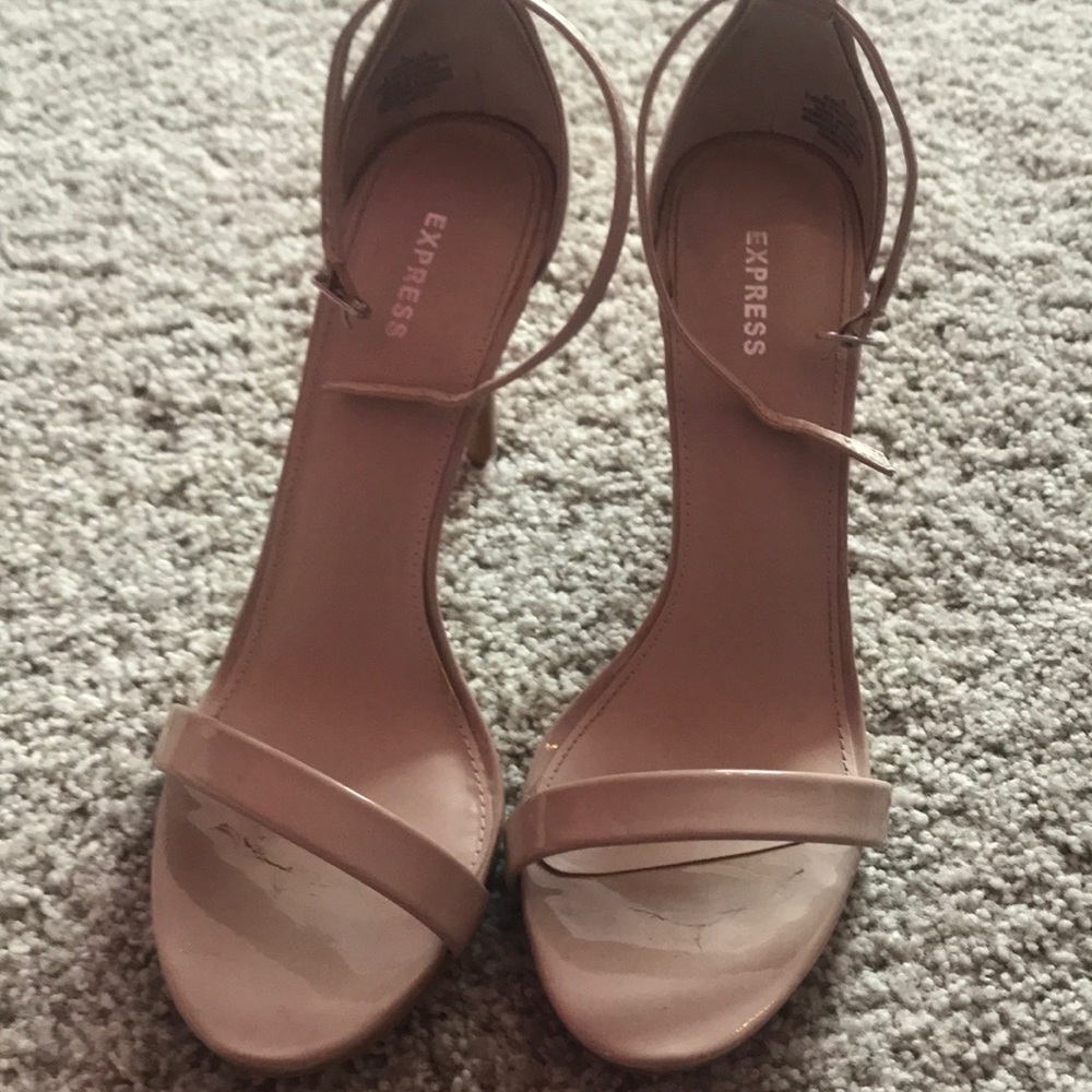Women’s patent leather high heel